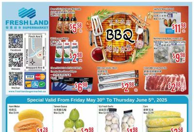 FreshLand Supermarket Flyer May 30 to June 5