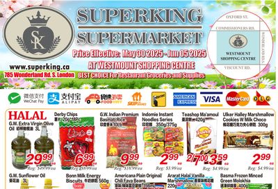 Superking Supermarket (London) Flyer May 30 to June 5 Superking Supermarket (London) Flyer May 30 to June 5