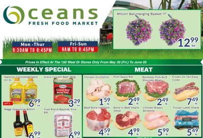 Oceans Fresh Food Market (Brampton) Flyer May 30 to June 5