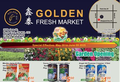 Golden Fresh Market Flyer May 30 to June 5
