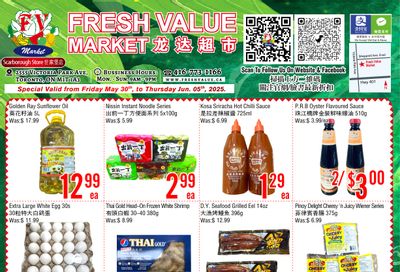 Fresh Value (Scarborough) Flyer May 30 to June 5