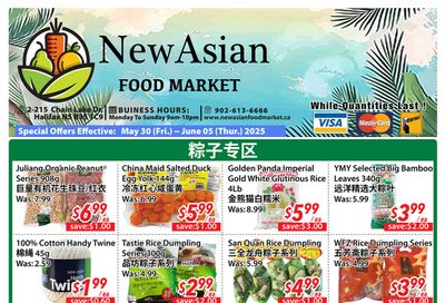 New Asian Food Market Flyer May 30 to June 5