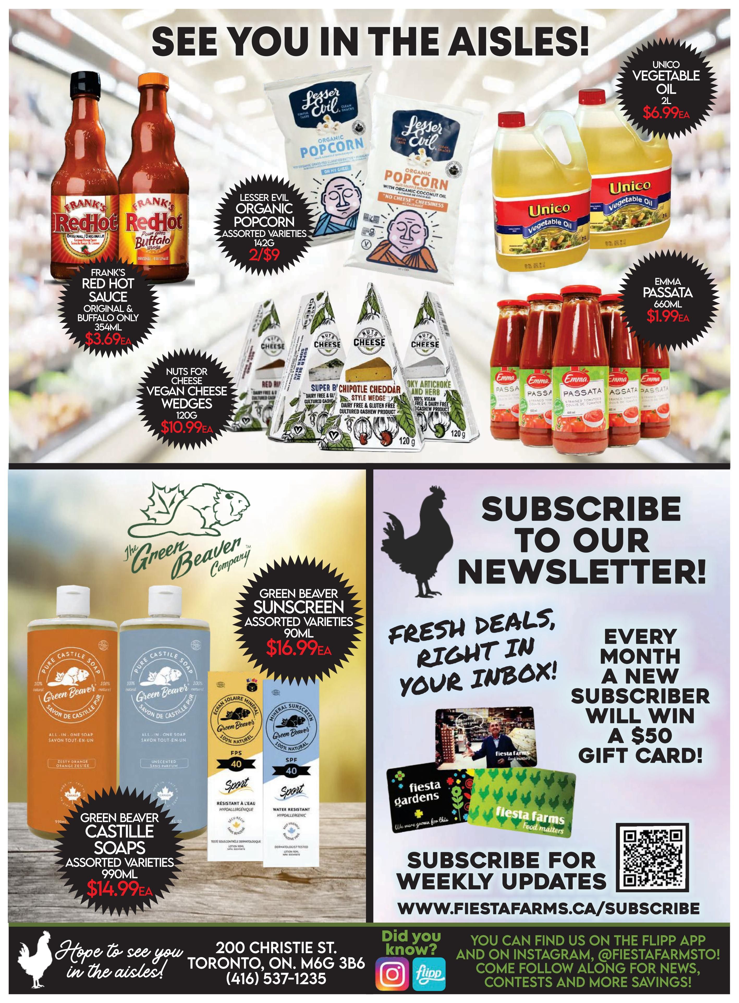 Fiesta Farms Flyer May 30 to June 5