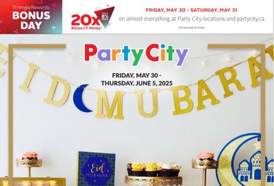 Party City Flyer May 30 to June 5