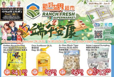 Ranch Fresh Supermarket Flyer May 30 to June 5