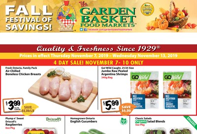 The Garden Basket Flyer November 7 to 13