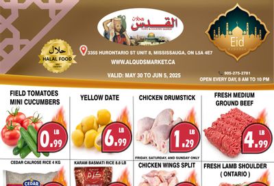 Al-Quds Supermarket Flyer May 30 to June 5