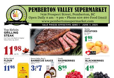 Pemberton Valley Supermarket Flyer June 1 to 7 Pemberton Valley Supermarket Flyer June 1 to 7