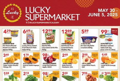 Lucky Supermarket (Calgary) Flyer May 30 to June 5