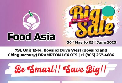 FoodAsia Flyer May 30 to June 5