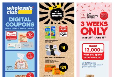 Wholesale Club (ON) Flyer May 29 to June 18