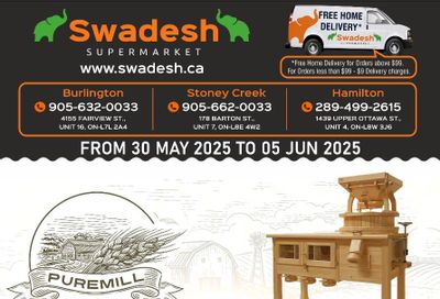 Swadesh Supermarket Flyer May 30 to June 5