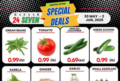 Bazaar 24 Seven Flyer May 30 to June 2