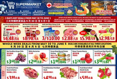 88 Supermarket Flyer May 30 to June 5