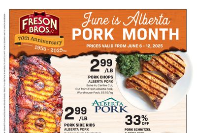Freson Bros. Flyer June 6 to 12