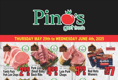 Pino's Flyer May 29 to June 4