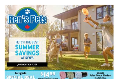 Ren's Pets Flyer June 1 to 30