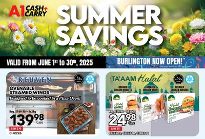 A-1 Cash and Carry Flyer June 1 to 30 A-1 Cash and Carry Flyer June 1 to 30