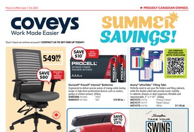 Covey Basics Flyer June 1 to 30 Covey Basics Flyer June 1 to 30