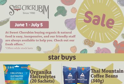 Sweet Cherubim Flyer June 1 to July 5