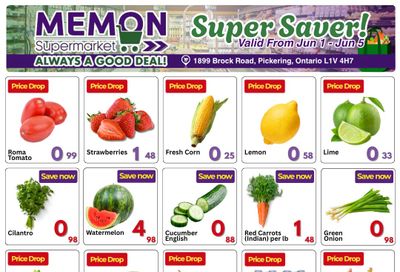 Memon Supermarket Flyer June 1 to 5