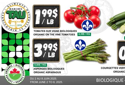 Marches Tau Produce Flyer June 2 to 8