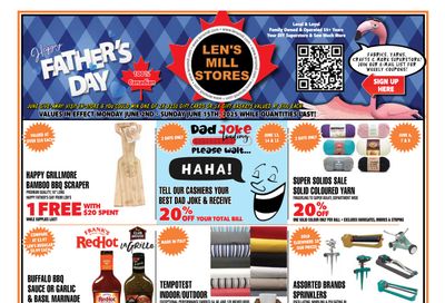 Len's Mill Stores Flyer June 2 to 15