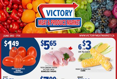 Victory Meat Market Flyer June 3 to 7