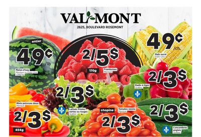 Val-Mont Flyer June 5 to 11