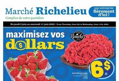 Marche Richelieu Flyer June 5 to 11