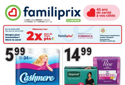 Familiprix Clinique Flyer June 5 to 11 Familiprix Clinique Flyer June 5 to 11