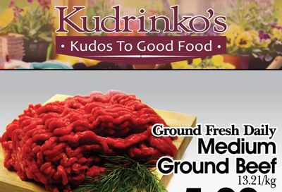 Kudrinko's Flyer June 3 to 16