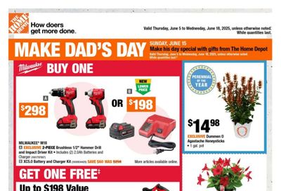 Home Depot (BC) Flyer June 5 to 18