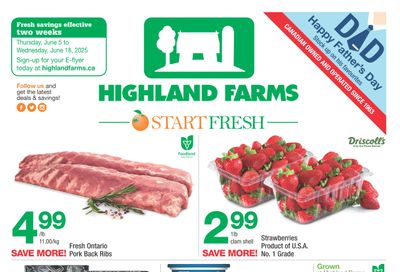 Highland Farms Flyer June 5 to 18 Highland Farms Flyer June 5 to 18