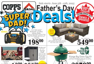 COPP’s Buildall Flyer June 5 to 15