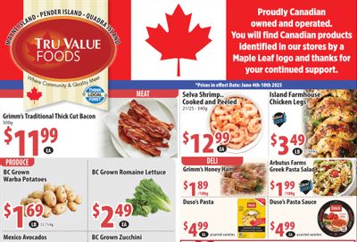 Tru Value Foods Flyer June 4 to 10