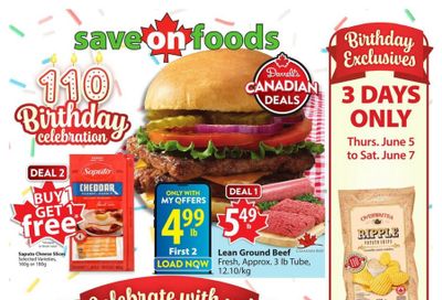Save On Foods (BC) Flyer June 5 to 11