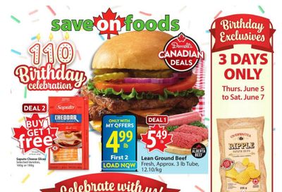 Save On Foods (AB) Flyer June 5 to 11
