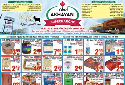 Akhavan Supermarche Flyer June 4 to 10