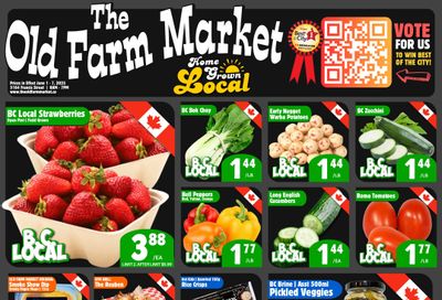The Old Farm Market (Duncan) Flyer June 5 to 11