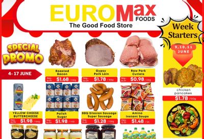 EuroMax Foods Bi-Weekly Flyer June 4 to 17 EuroMax Foods Bi-Weekly Flyer June 4 to 17