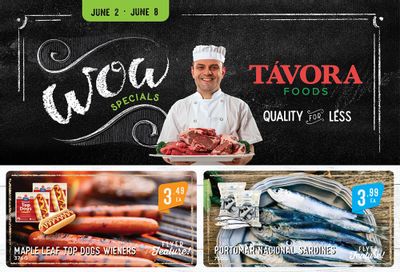 Tavora Foods Flyer June 2 to 8