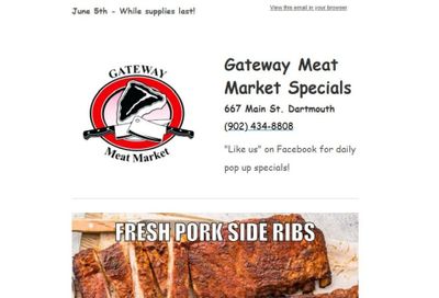 Gateway Meat Market Flyer June 5 to 11