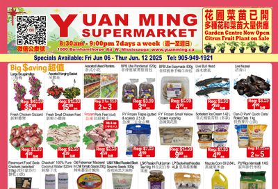 Yuan Ming Supermarket Flyer June 6 to 12