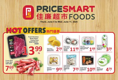 PriceSmart Foods Flyer June 5 to 11 PriceSmart Foods Flyer June 5 to 11