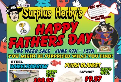Surplus Herby’s Flyer June 9 to 15 Surplus Herby’s Flyer June 9 to 15