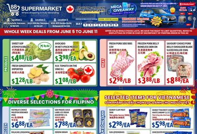 88 Supermarket Flyer June 5 to 11