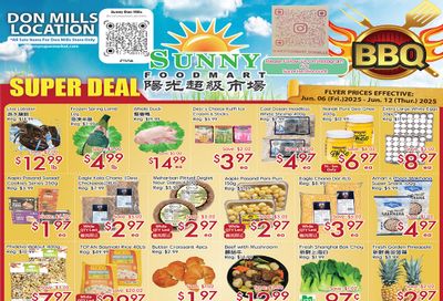 Sunny Foodmart (Don Mills) Flyer June 6 to 12