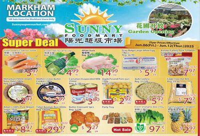 Sunny Foodmart (Markham) Flyer June 6 to 12