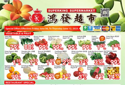 Superking Supermarket (North York) Flyer June 6 to 12